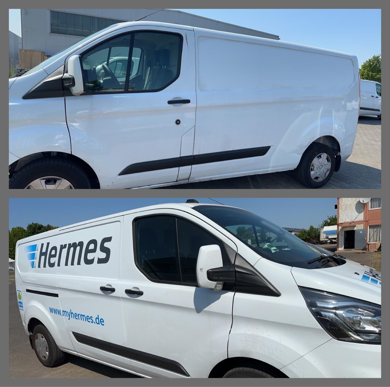 Hermes Transporter – Vorher/Nachher